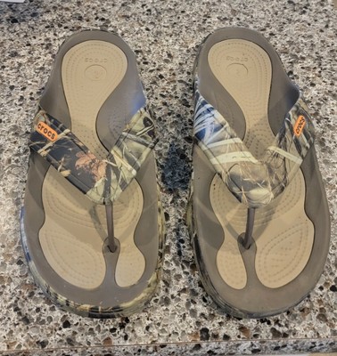 CROCS Camo Camouflage Mens Size 11 Wave 